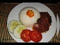 Cornbeef and White Rice Jamaican Style