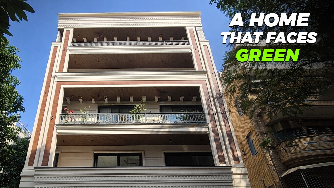 Редкая 4-комнатная квартира с видом на парк в районе CR Park | 320 кв. ярдов | Южный Дели