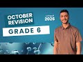 October Revision For Sixth Grade Science 2026 