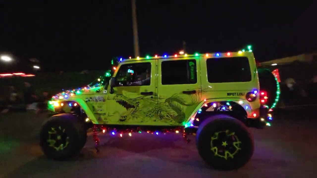 christmas parade  mt holly north carolina