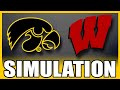 Iowa at Wisconsin - 10/11 Simulation on CFB 26