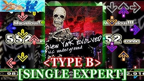 【DDR X3】 New York EVOLVED (Type B) [SINGLE EXPERT] 譜面確認＋クラップ