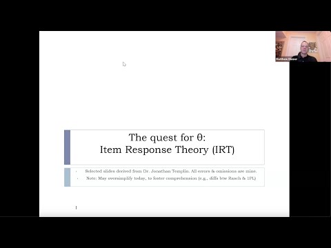 Understanding Item Response