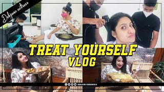 💅🏻Pedicure Day || Went to eat at a lovely place || Home feeling || An Evening with me || DD Vlogs