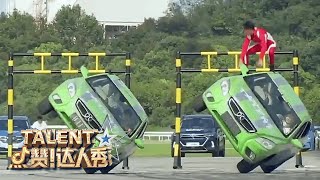 Extra-Dangerous Stunts on Wheels | China&#39;s Got Talent 中国达人秀