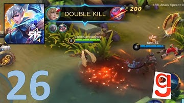 Simple ranked Gameplay part 25 (Ep. 26) Mobile Legends: Bang Bang ((Just Play, SGW) (Android))