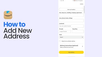How to Add a New Address on Amazon [LATEST]