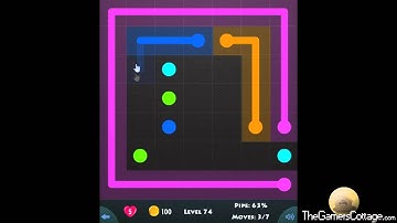 Flow Game Level - 224 [7x7] Basic Pack Connect the Dots