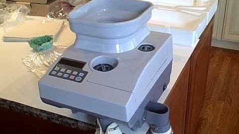 Coin Counter CS-2000 Part 1 of 2  Setup and operation