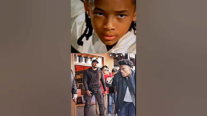 Ishowspeed & Zac Recreate Karate kid Scene 🔥 #ishowspeed #karatekid #edit