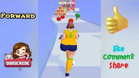 Twerk Body Race in Forward vs Reverse Gaming | All Levels Gameplay