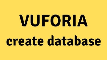Create Vuforia Image Target Database