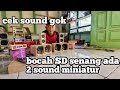 cek sound bocah SD nama gok seng ada dua sound miniatur udah mau aja betel #horeg