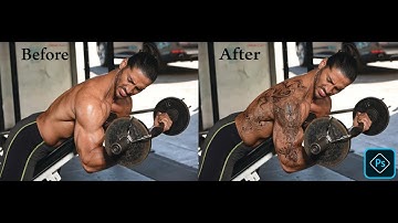 Photoshop CS6 Tattoo Tutorial   How To Add Tattoos