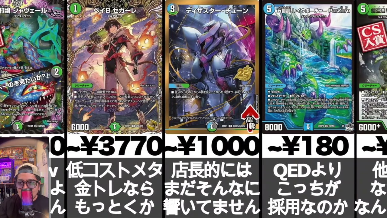 Duel Masters] #352 A Card Shop Manager's Picks! Price Review of