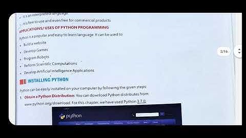 Ch-8 Introducing Python ,Part-1 ,Class- VI