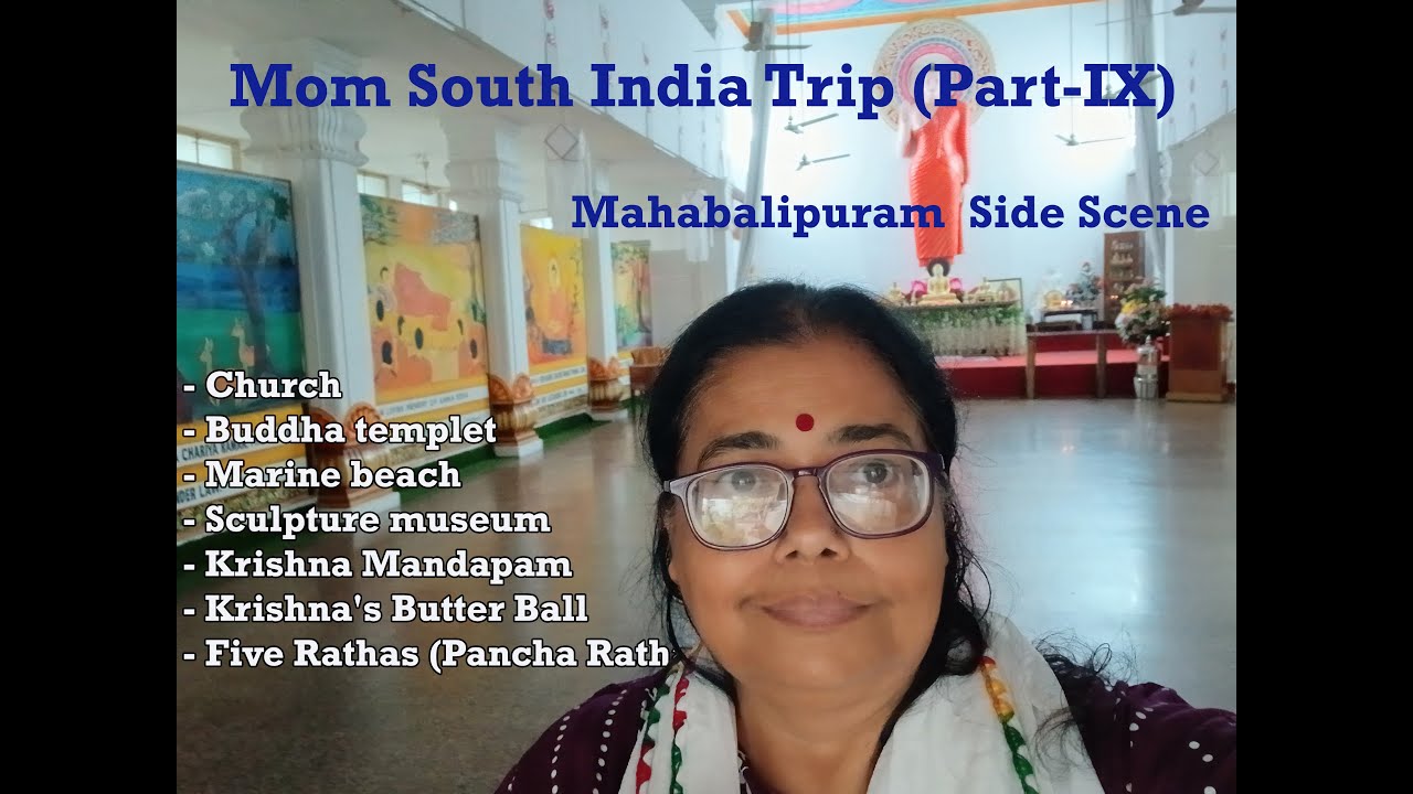 Exploring Mahabalipuram| Pancha Rathas, Krishna’s Butter Ball & Shore Views| South India Vlog–Day 10