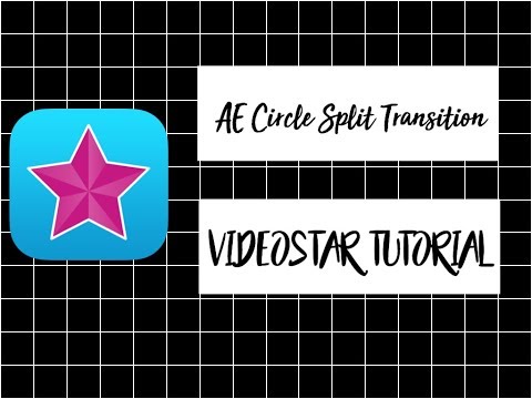 AE SPLIT CIRCLE SPIN TRANSITION || VIDEOSTAR