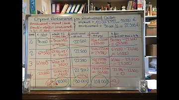 Qu'est-ce que l'amortissement constant ?