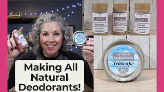 How to Make All Natural Deodorant Balms & Solids