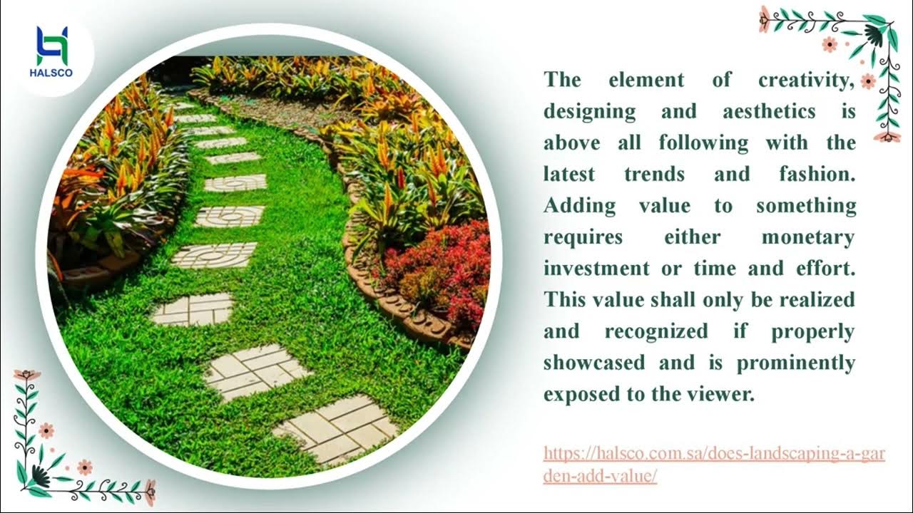 Does Landscaping A Garden Add Value YouTube