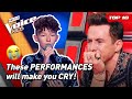 😢MOST EMOTIONAL performances that will make you CRY in The Voice Kids! 😭 | Top 10