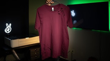 Laser Cutting a Cotton T shirt | Glowforge