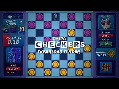 Chipa Checkers: The Classic Checkers game now on your smartphone! 🔴 🔵