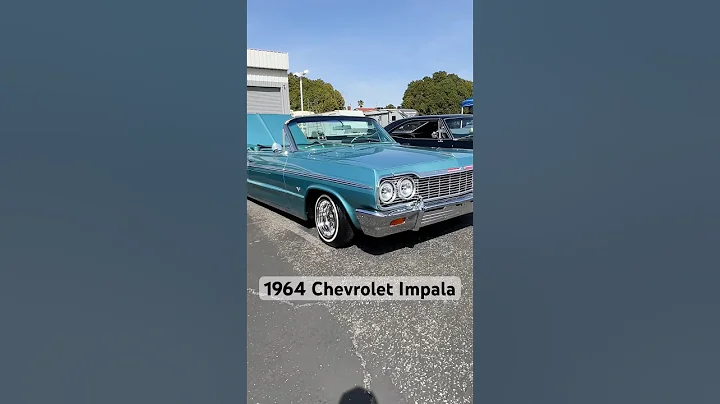 A Cool 1964 Chevrolet Impala SS Convertible #musclecar #classicchevy #lowrider #64impala