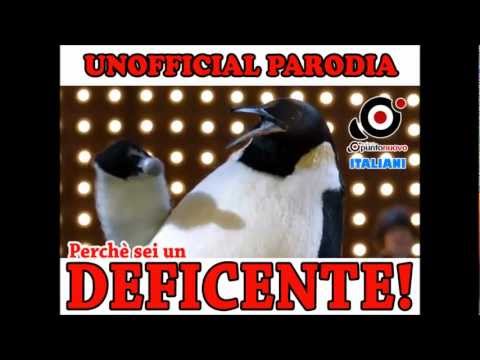 PARODIA PINGUINO PINO - Perché sei deficiente (CIAO BELLI)
