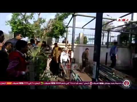 رصد اعتداء بلطجية بالشوم علي الطلبة والطالبات بجامعة الازهر فرع تفهنا الاشراف
