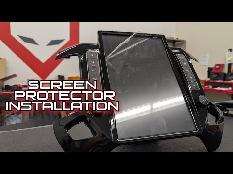 Tesla Style Screen Protector Installation || Workshop 12