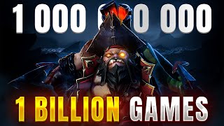 1,000,000,000 Pudge Games - Most favorite Hero in Dota 2 History - 1 Billion Pudge Matches