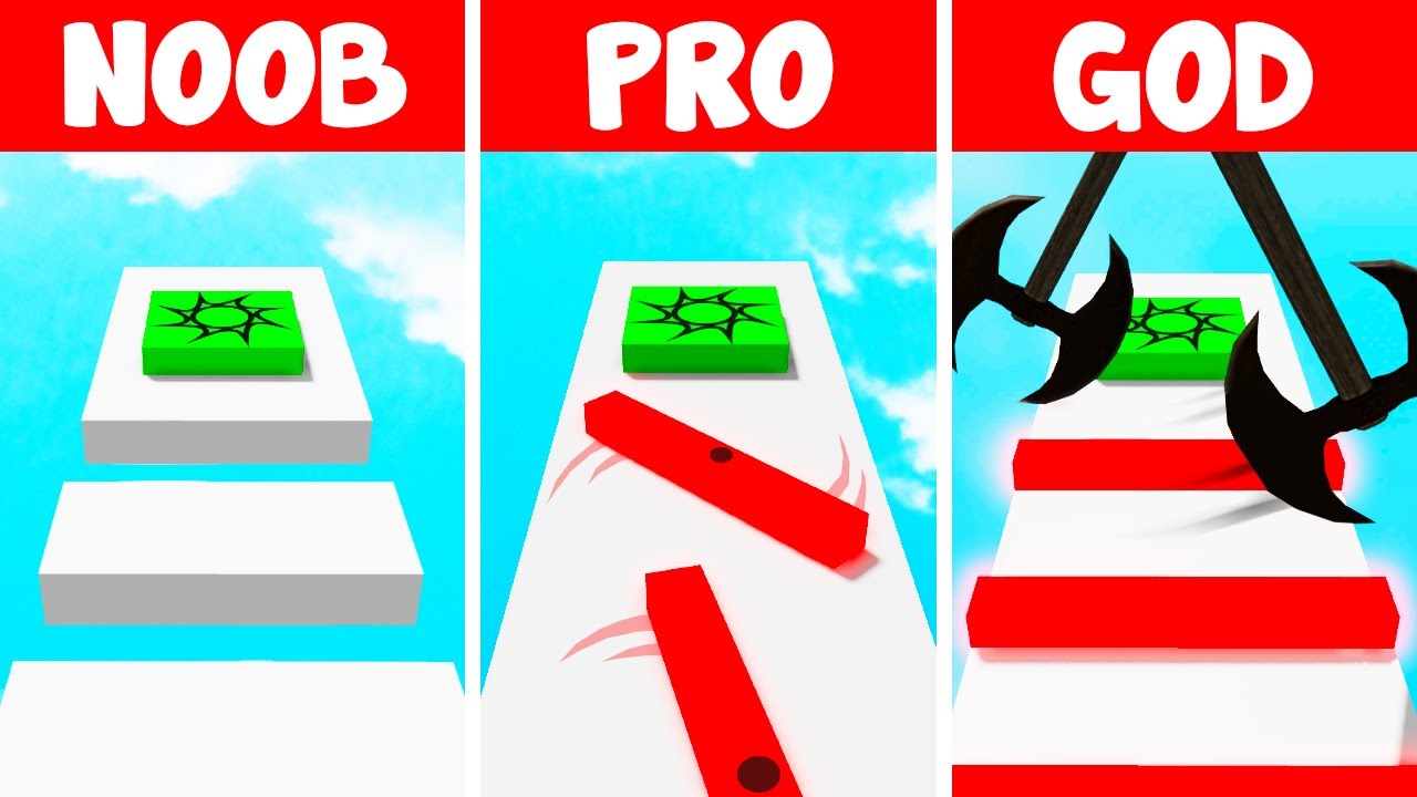 Noob Vs Pro Vs God Roblox Difficulty Chart Obby Youtube - am i a noob roblox super noob obby youtube