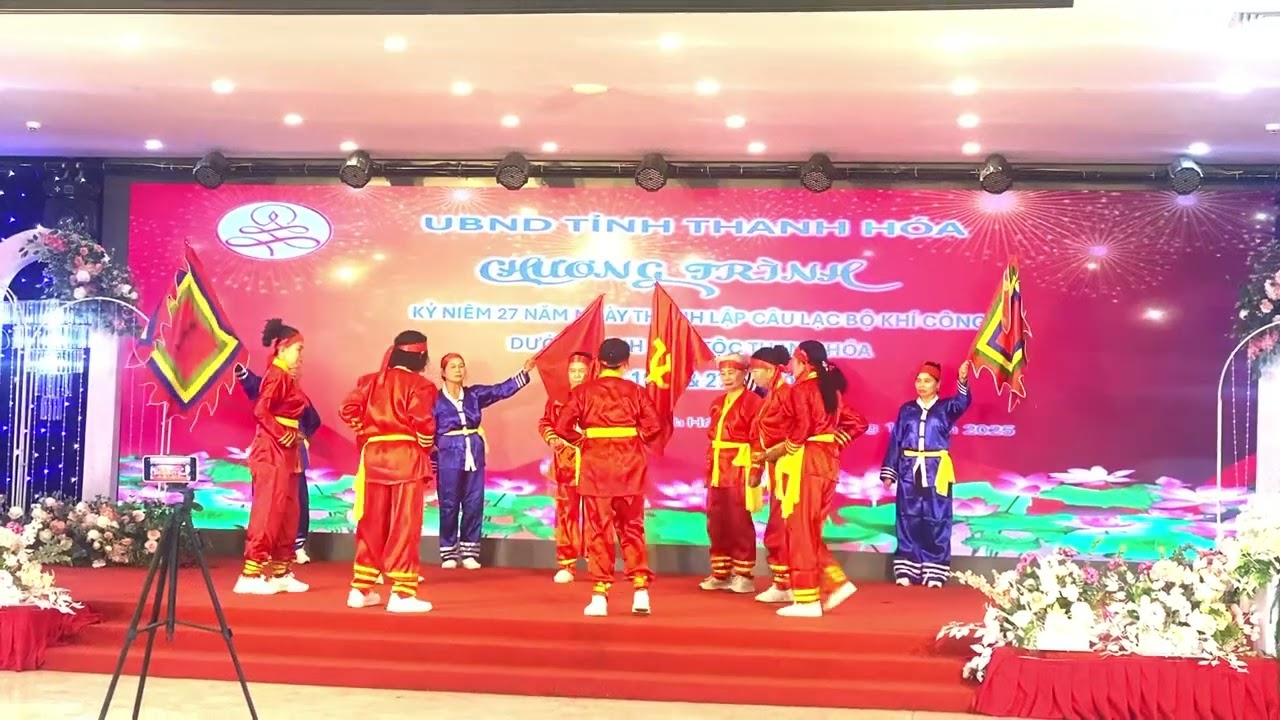 CLB VH-TT PHỐ VỆ YÊN 1 THAM DỰ HỘI DIỄN  TẠI CLB KHÍ CÔNG THANH HOÁ VỚI BÀI KHÍ CÔNG BÁC ĐẠI MÃ BỘ.