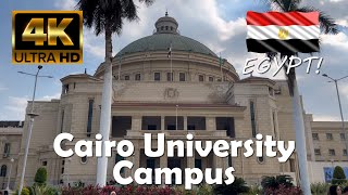 Cairo University | 4K Campus Tour | جامعة القاهرة