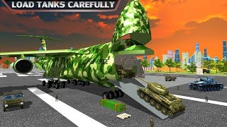 Army cargo plane craft: army transport games screenshot 3