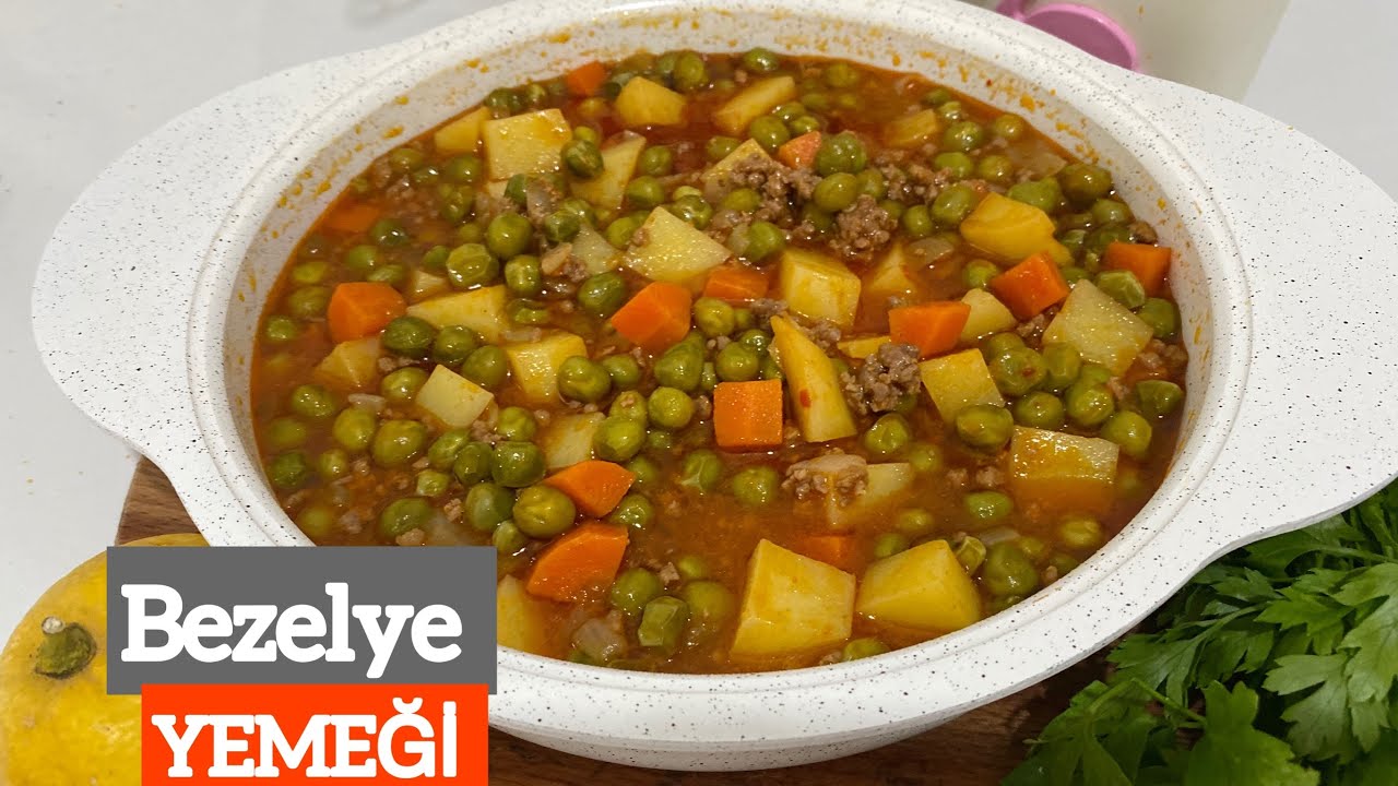 Bezelye YEMEĞİ ????En güzel sofralara ????hem pratik hem lezzetli ✅