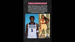 Ant Edwards' $1M Child Support Move! #shorts #anthonyedwards