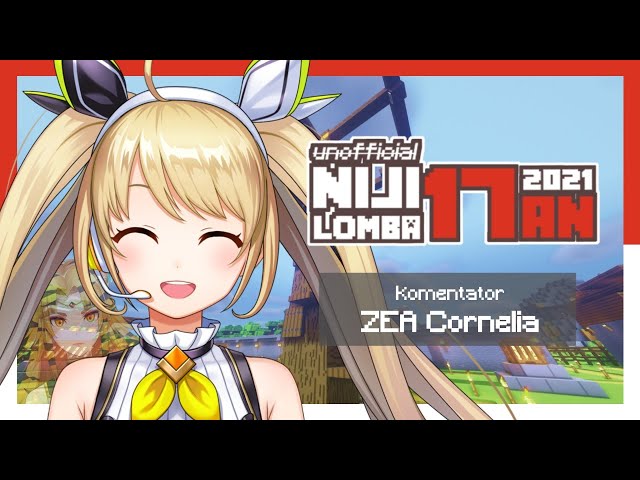 〖Minecraft〗#MakeAcara17an: Lomba 17-an Unofficial Bersama NIJISANJI ID!【Commentator POV】のサムネイル