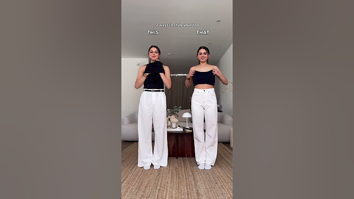 THIS or THAT? Which viral top hack? 🤍 Subscribe for fashion