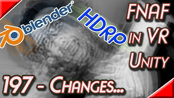 FNAF VR in Unity - 197 - HDRP and Blender