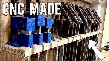 CNC Made Clamp Rack | Fusion 360 | Design