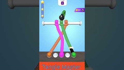 Tangle Master 3D Level 174 Walkthrough Мастер 3D распутывания #174level #shorts #TangleMaster3D