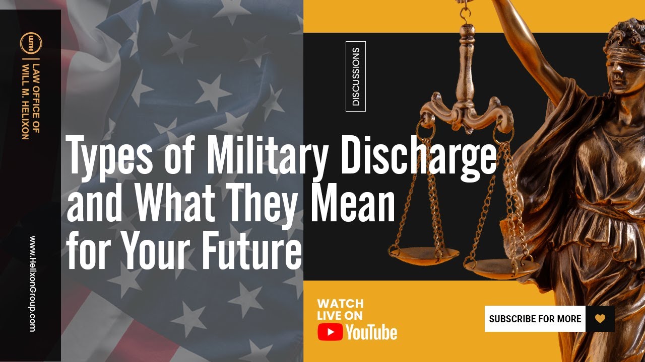 Types of Military Discharge and What They Mean for Your Future