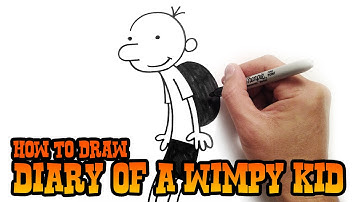 How to Draw Greg Heffley - Diary of a Wimpy Kid