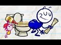 Pencilmate's Funny Pranks! | Animated Cartoons Characters | Animated Short Films