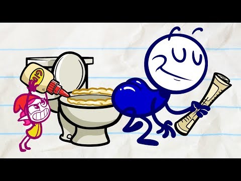 pencilmate's-funny-pranks!-|-animated-cartoons-characters-|-animated-short-films