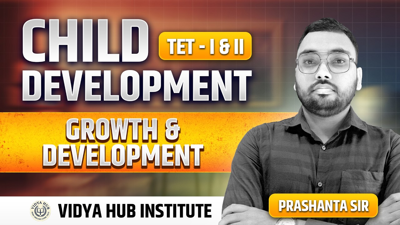 CDP Class-02 | Growth & Developement Most Important MCQs | By Prasanta Sir