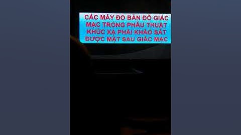 Bản đồ giác mạc trong ptkx